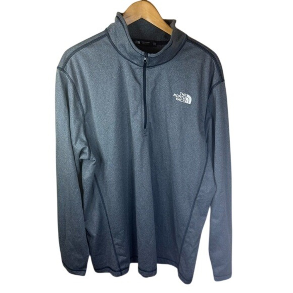 The North Face XXL Men's Glacier Fleece ¼-Zip Jacket Gray NWOT Outdoor Active